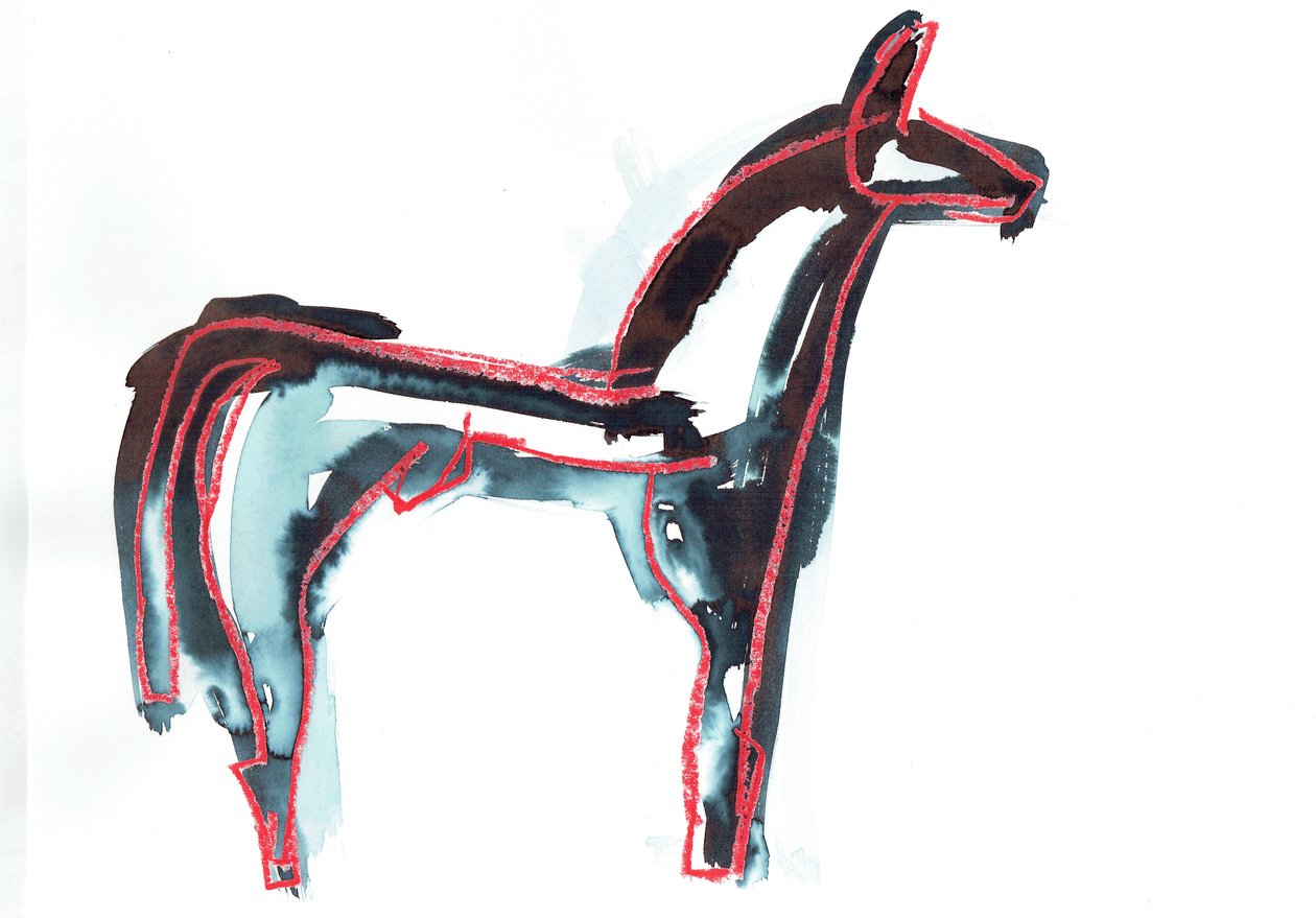 Pferd III, 2016 von Stephen Dow