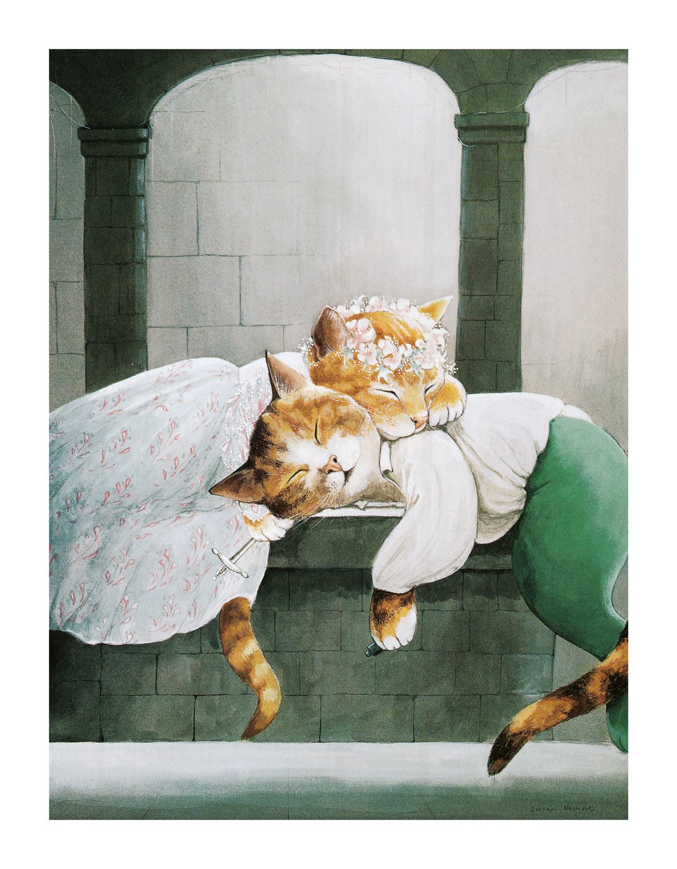 Illustration aus Shakespeare Cats: Poster Book von Susan Herbert