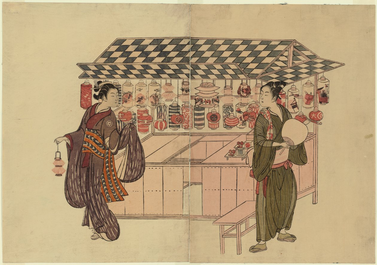 Der Laternenladen von Suzuki Harunobu