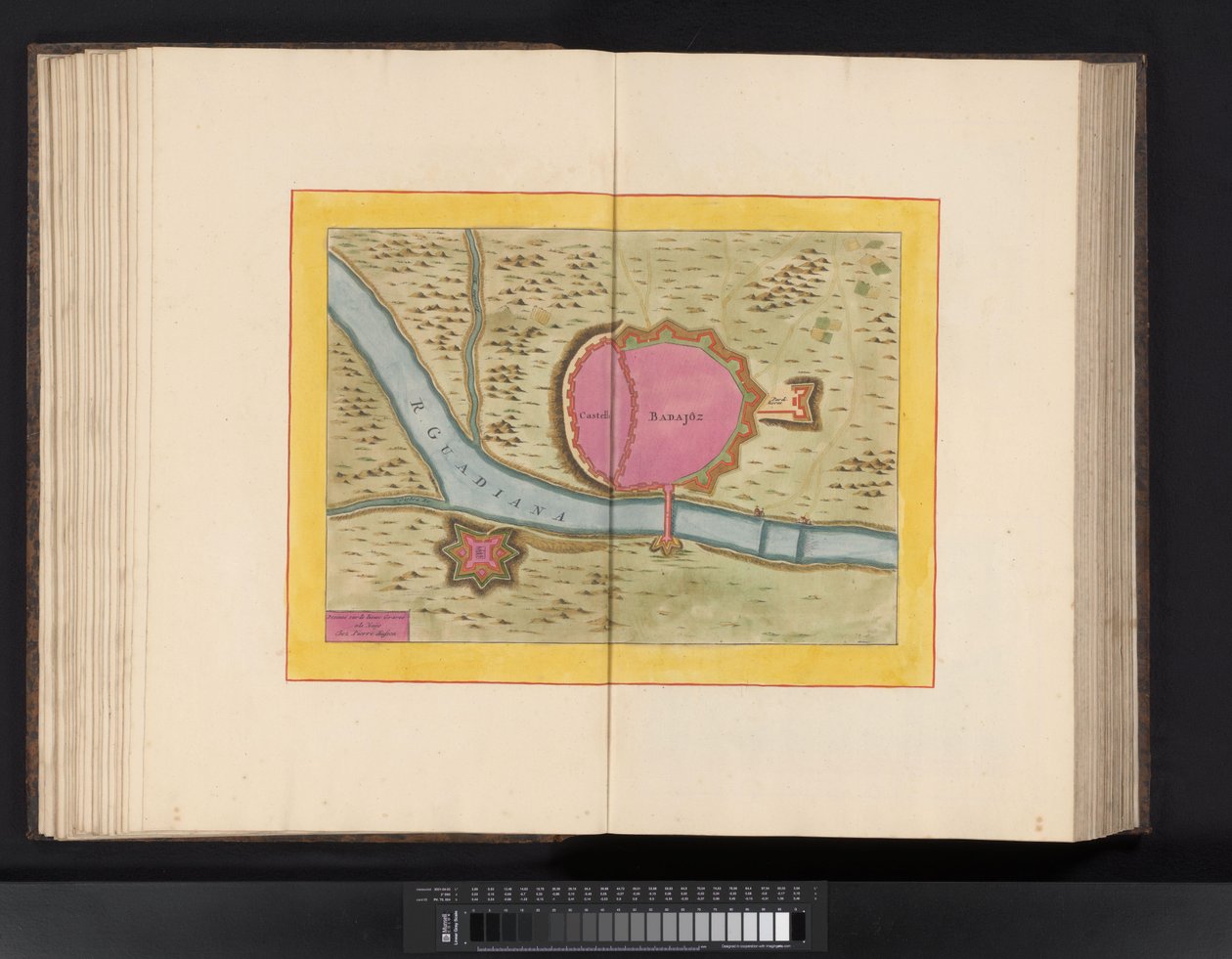 Ansicht der Landzunge von Cádiz von Symon Novelanus (possibly)