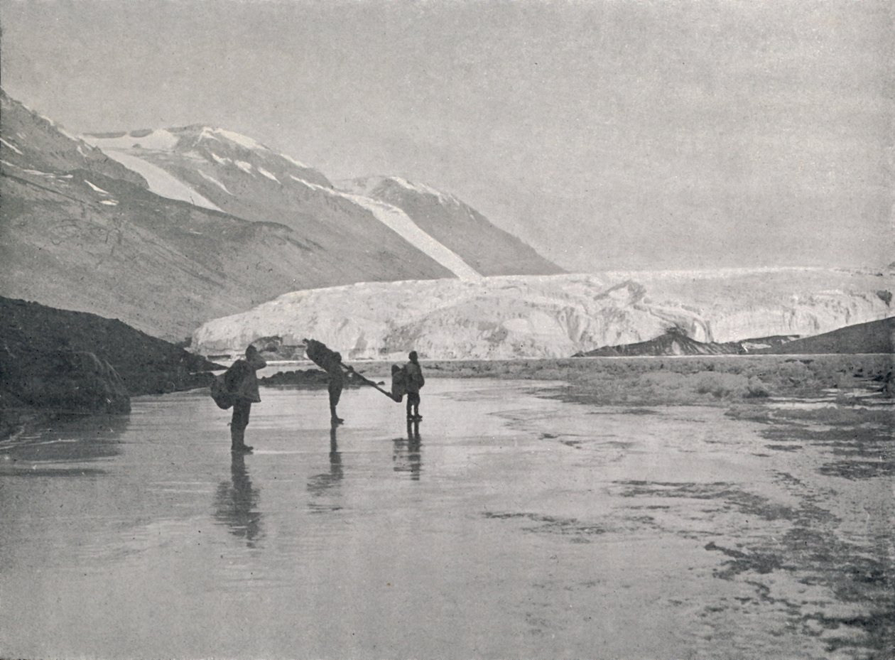Packen vom Alcove Camp zum Meer, um 1911, 1913 von T. Griffith Taylor
