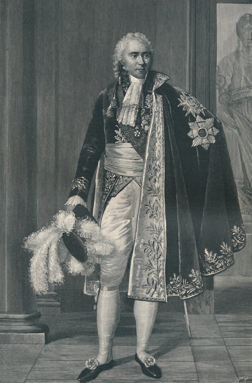 Hugues-Bernard Maret, Herzog von Bassano, um 1800, 1896 von T. Johnson