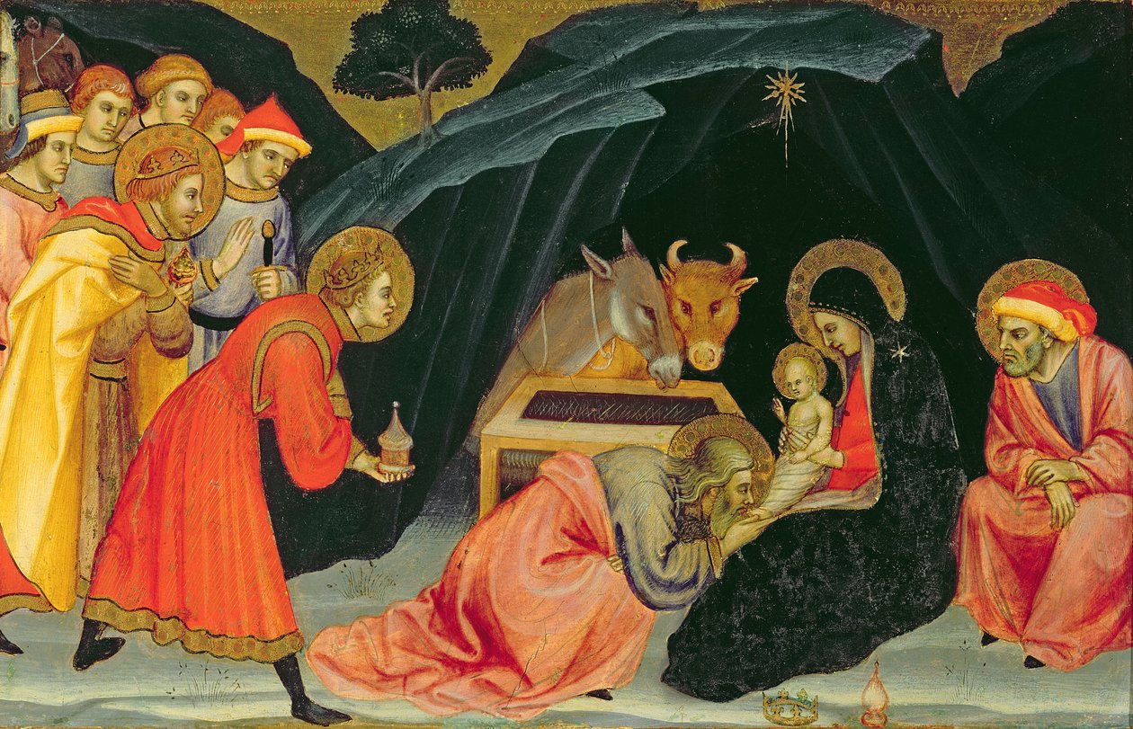 Die Anbetung der Könige von Taddeo di Bartolo