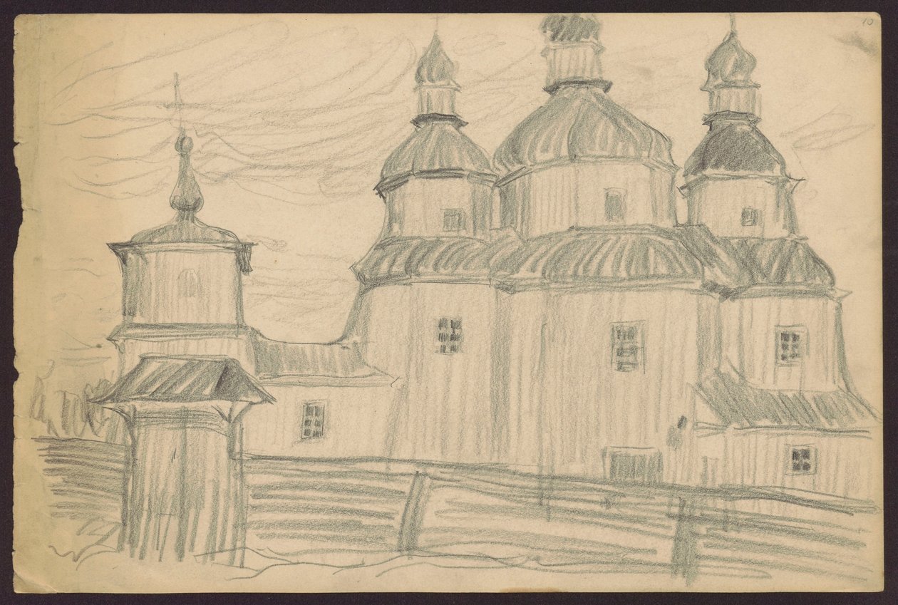 Kleine Kirche von Tadeusz Makowski