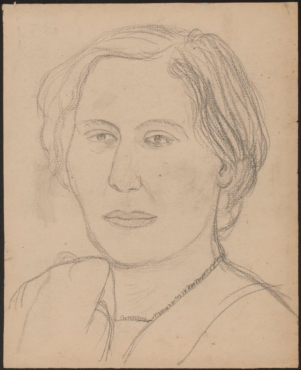 Frauenkopf von Tadeusz Makowski