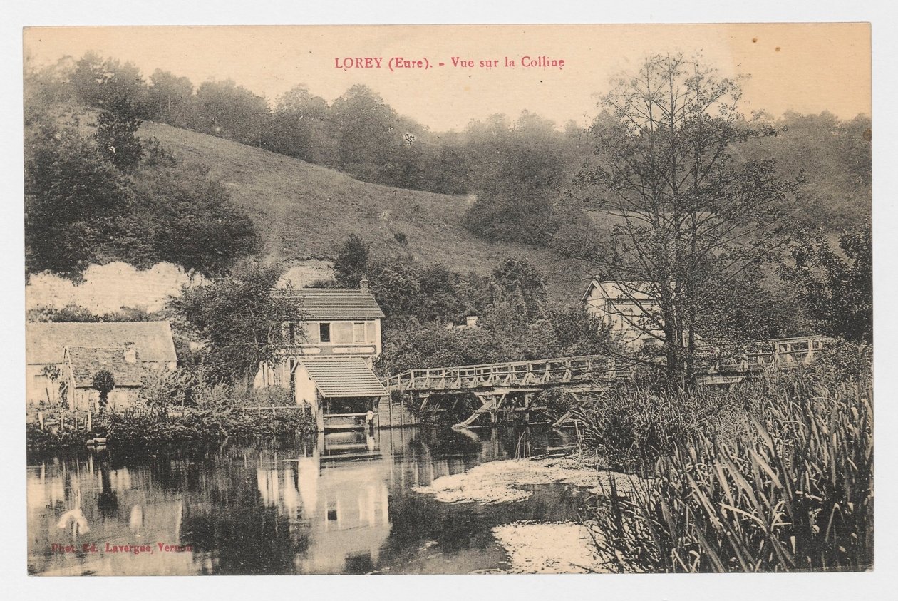 Postkarte an Maria Mickiewiczówna von Tadeusz Makowski