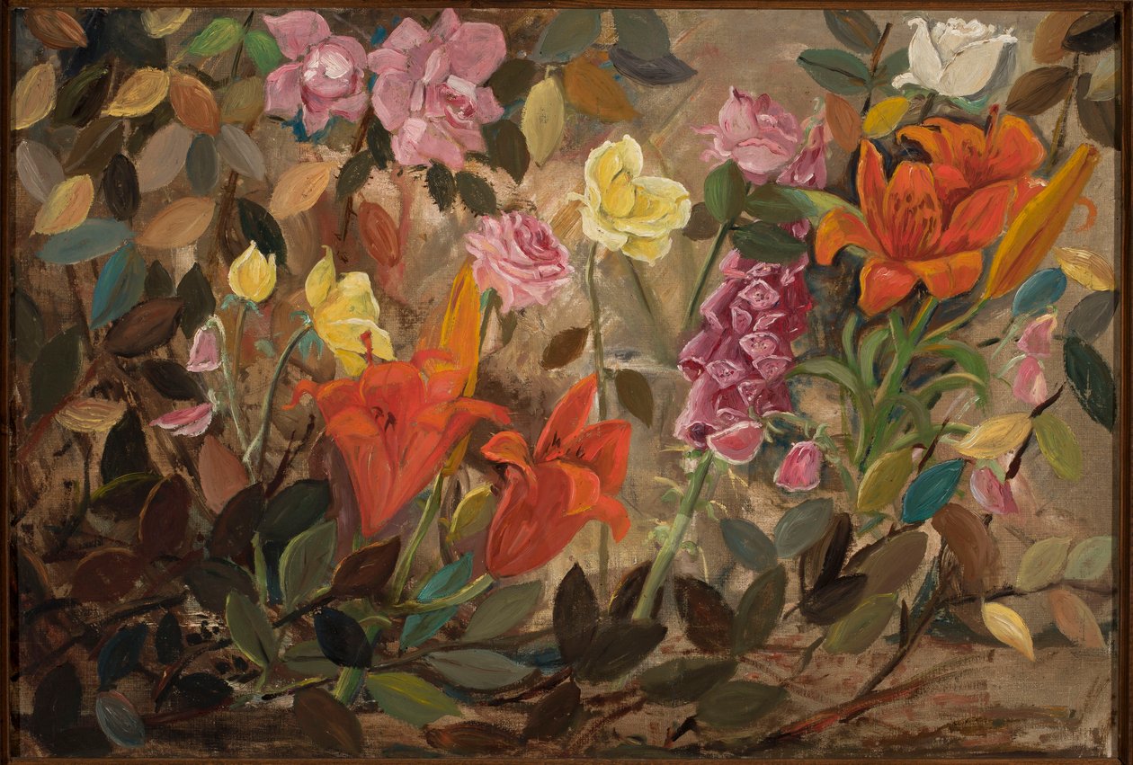 Blumen im Garten von Tadeusz Makowski