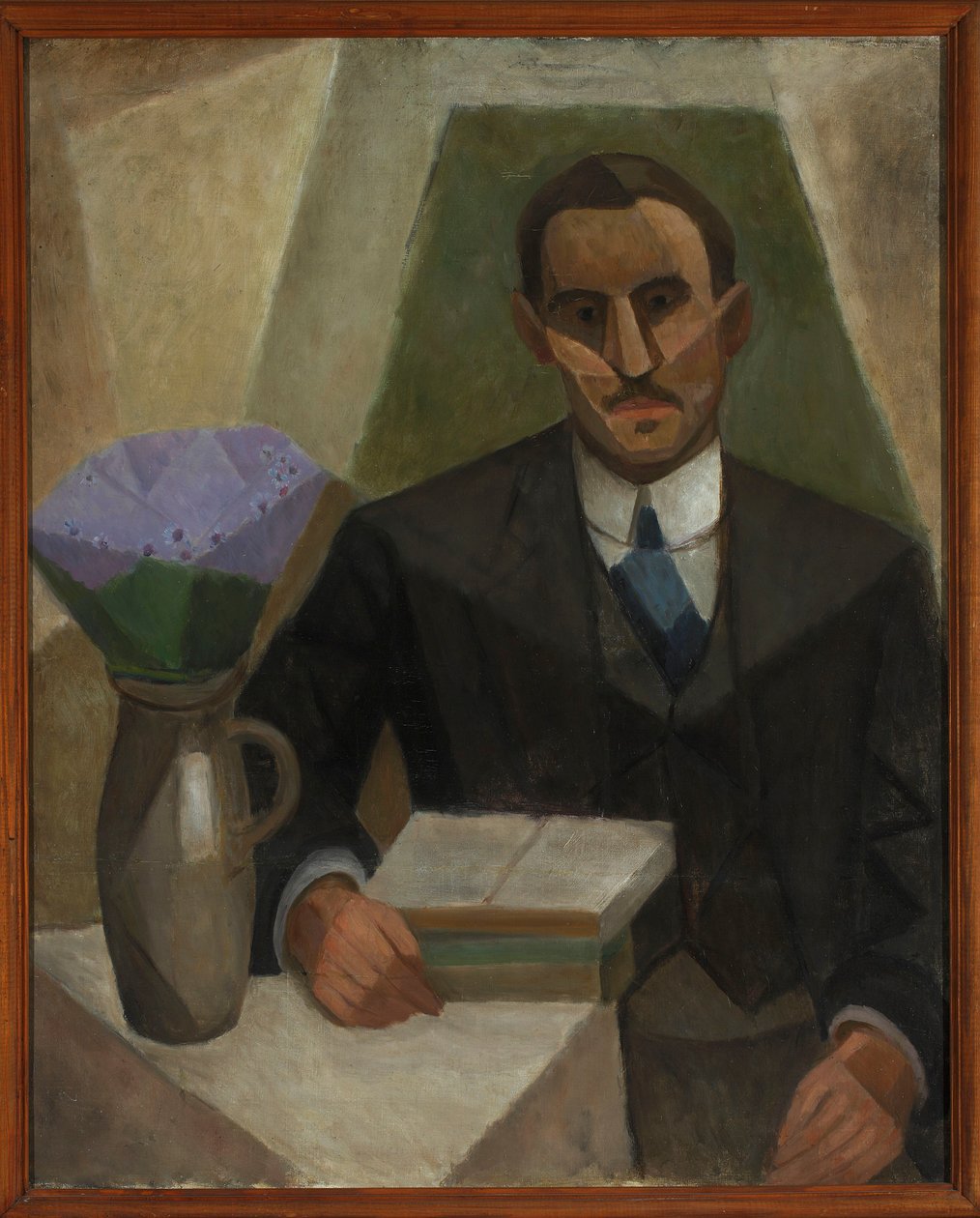 Porträt von Zygmunt Lubicz-Zaleski von Tadeusz Makowski