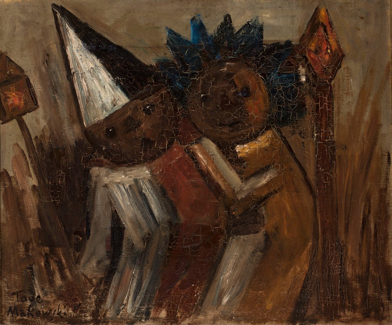 Fetter Donnerstag (Mardi Gras) von Tadeusz Makowski