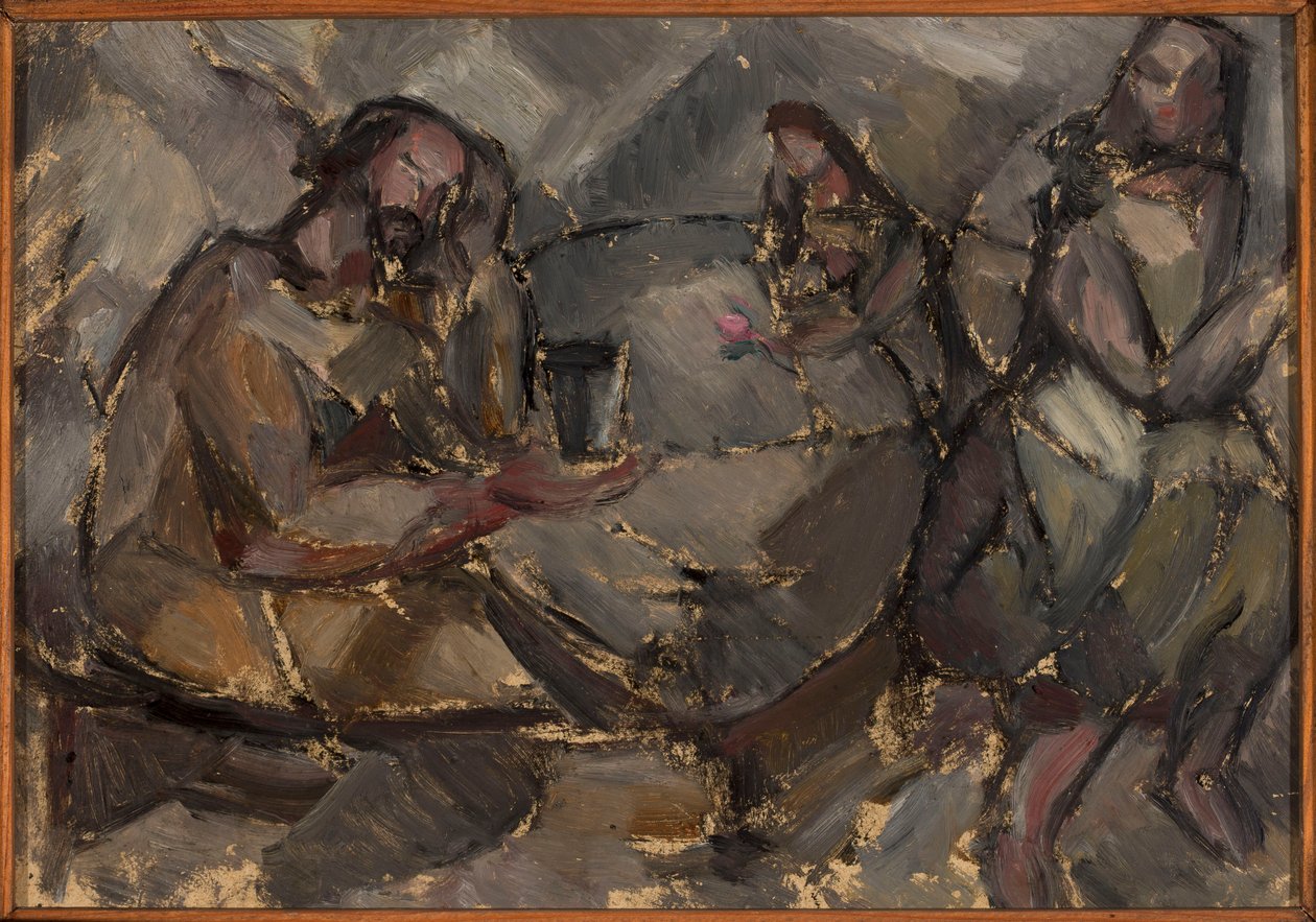 In der Weinstube von Tadeusz Makowski