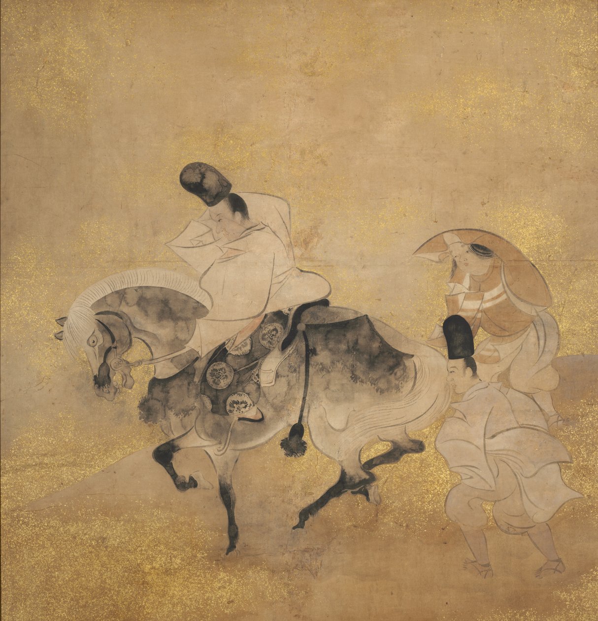 Überquerung bei Sano (Sano no watari) von Tawaraya Sotatsu