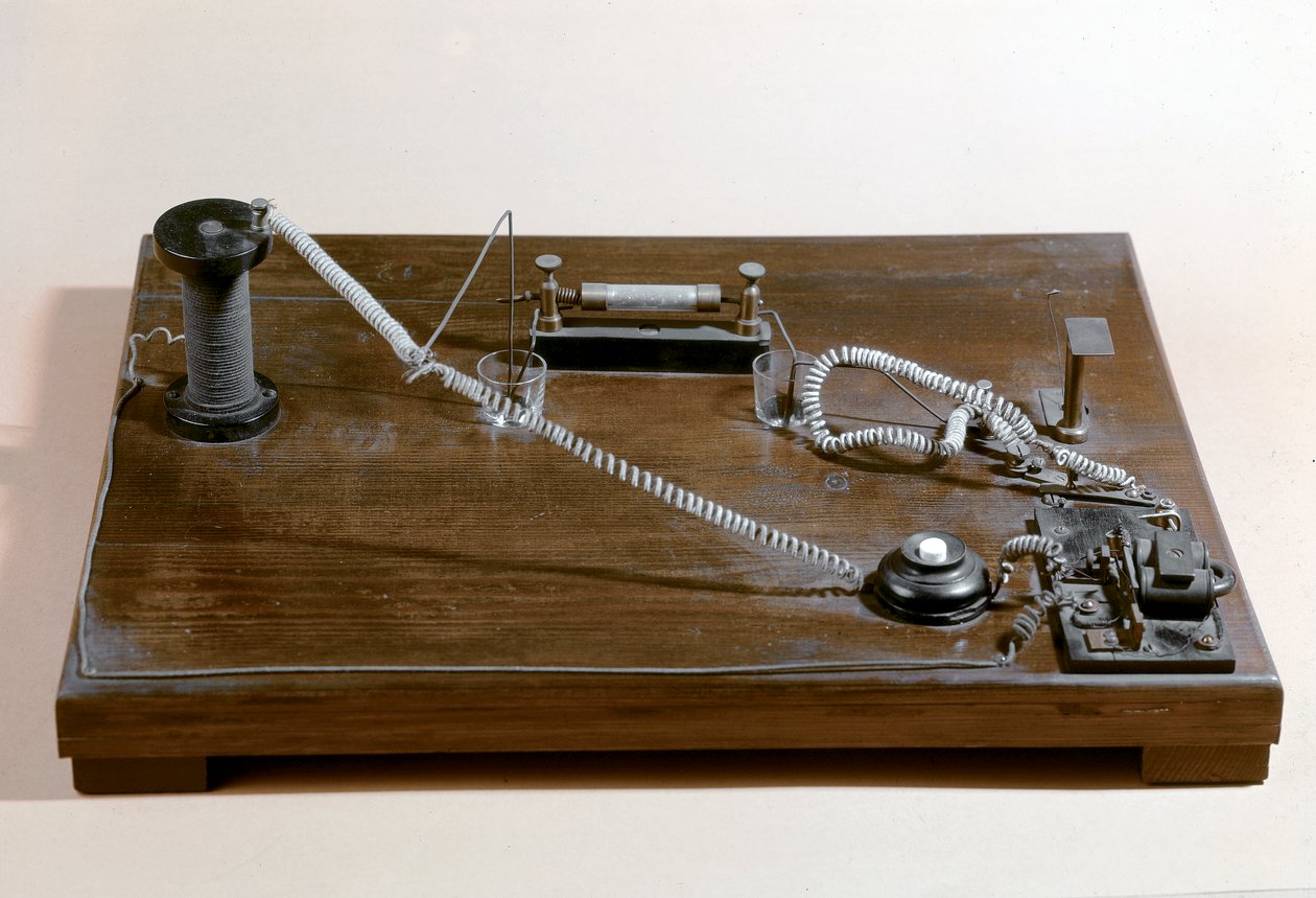 Der metallische Staubkoherer Marconi von Temistocle Calzecchi Onesti