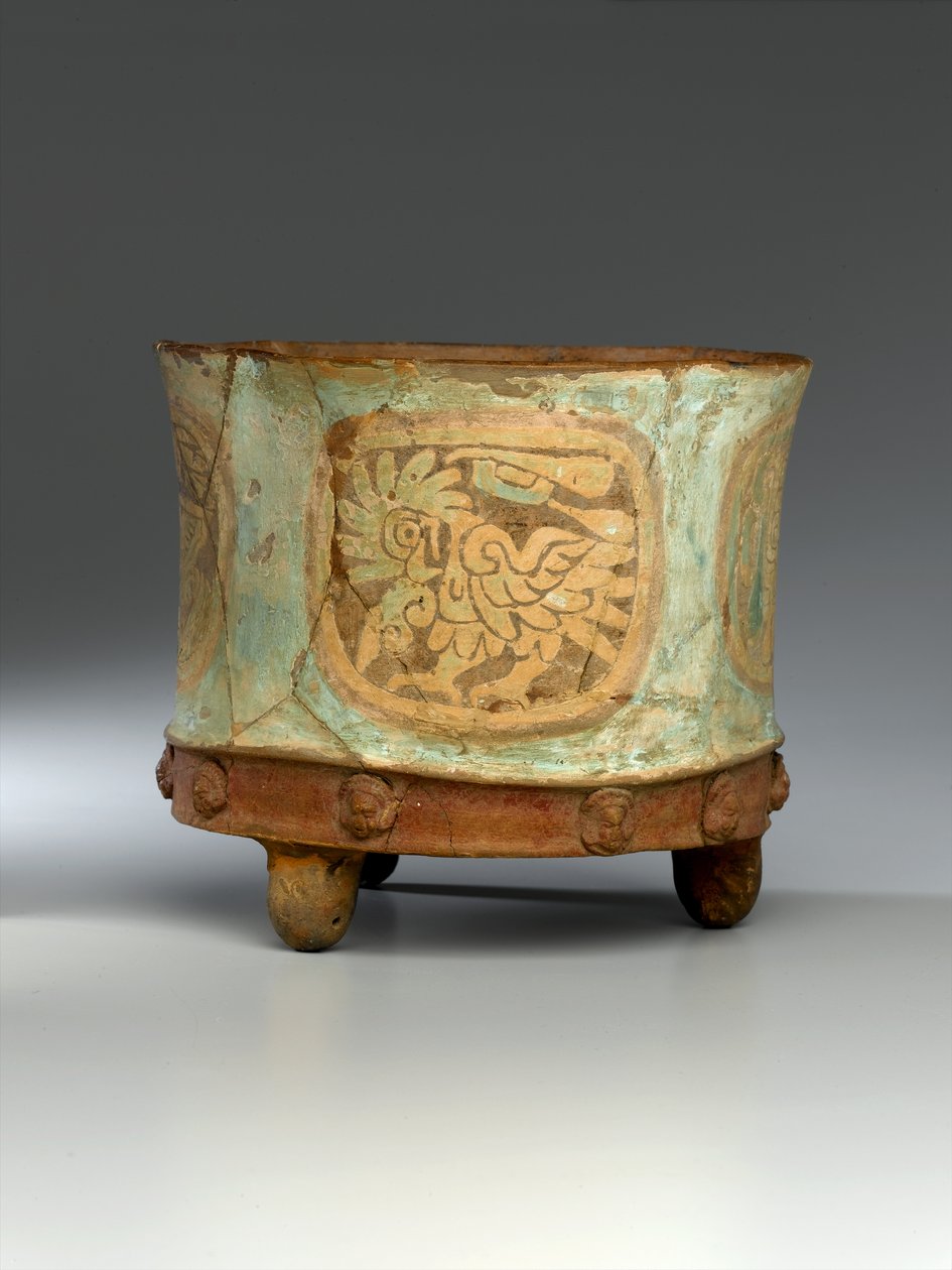 Dreibeingefäß, ca. 800 von Teotihuacan