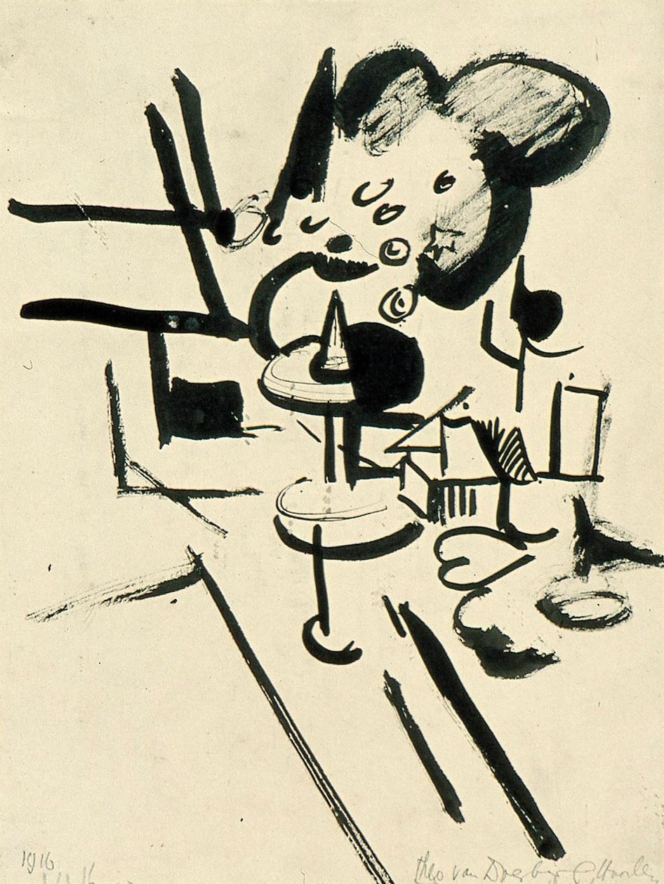Stillleben von Theo van Doesburg