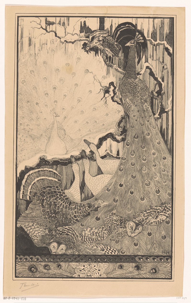 Neujahr von Theo van Hoytema (signed by artist)