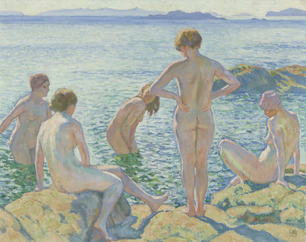 Badende von Theo van Rysselberghe