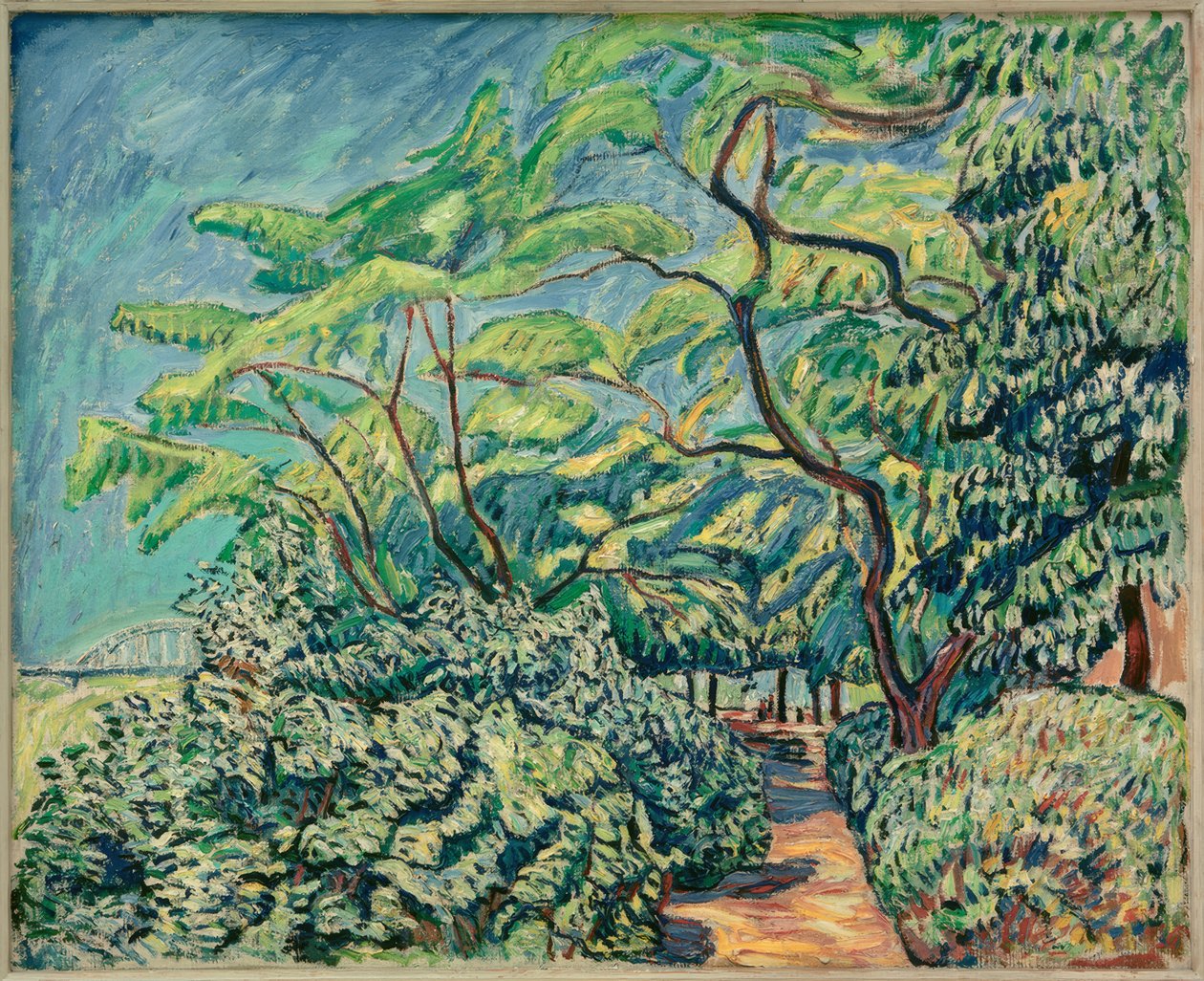 Weg nach Baumgartenbrück von Theo von Brockhusen