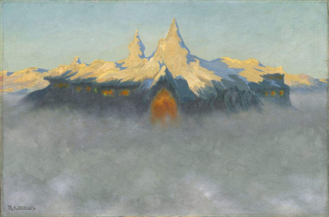 Soria Moria Schloss von Theodor Kittelsen