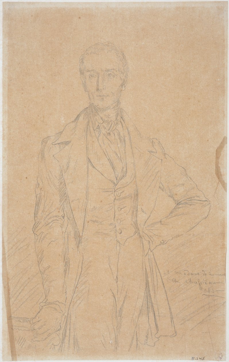 Alphonse de Lamartine von Théodore Chassériau