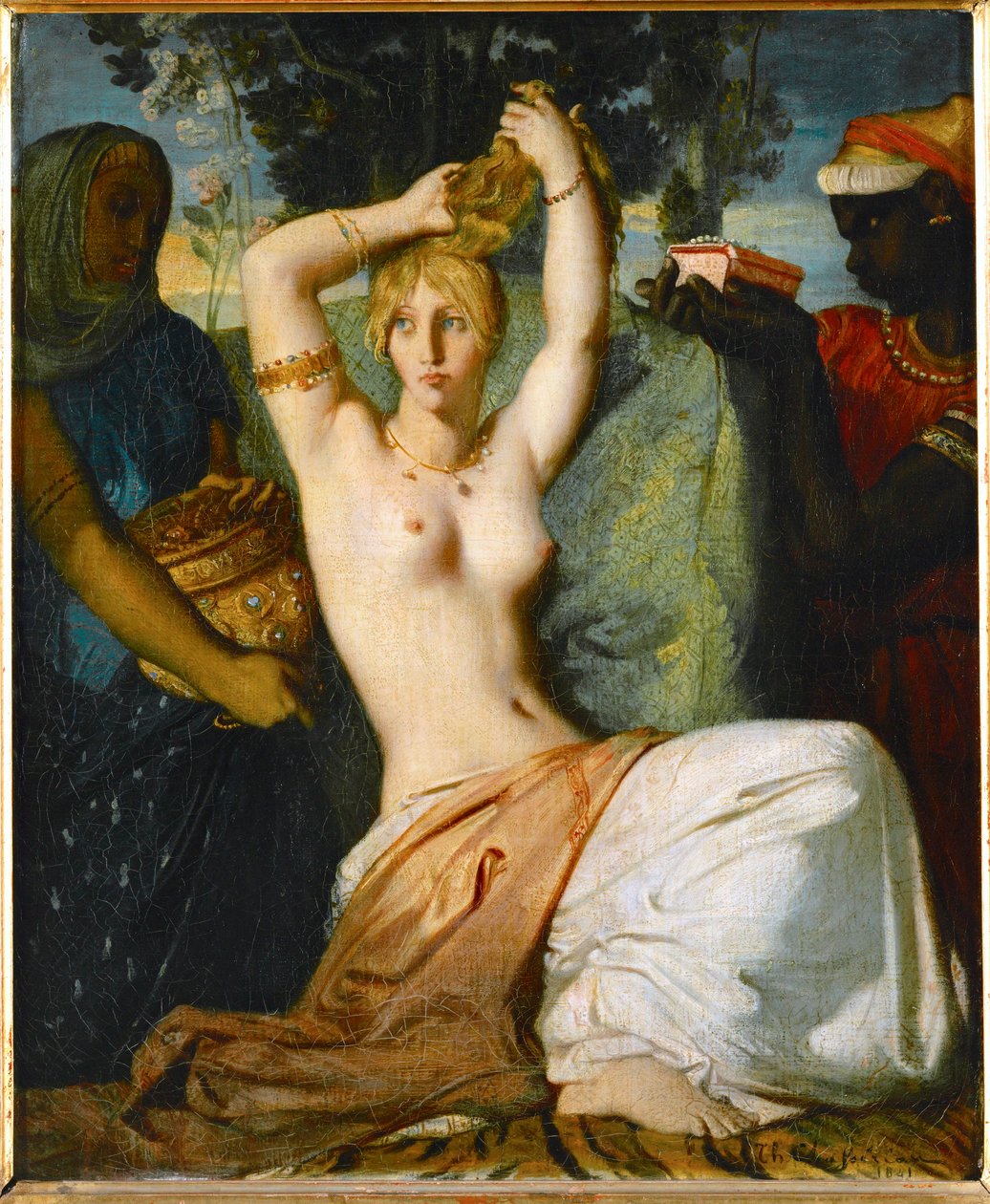 Die Toilette der Esther von Théodore Chassériau