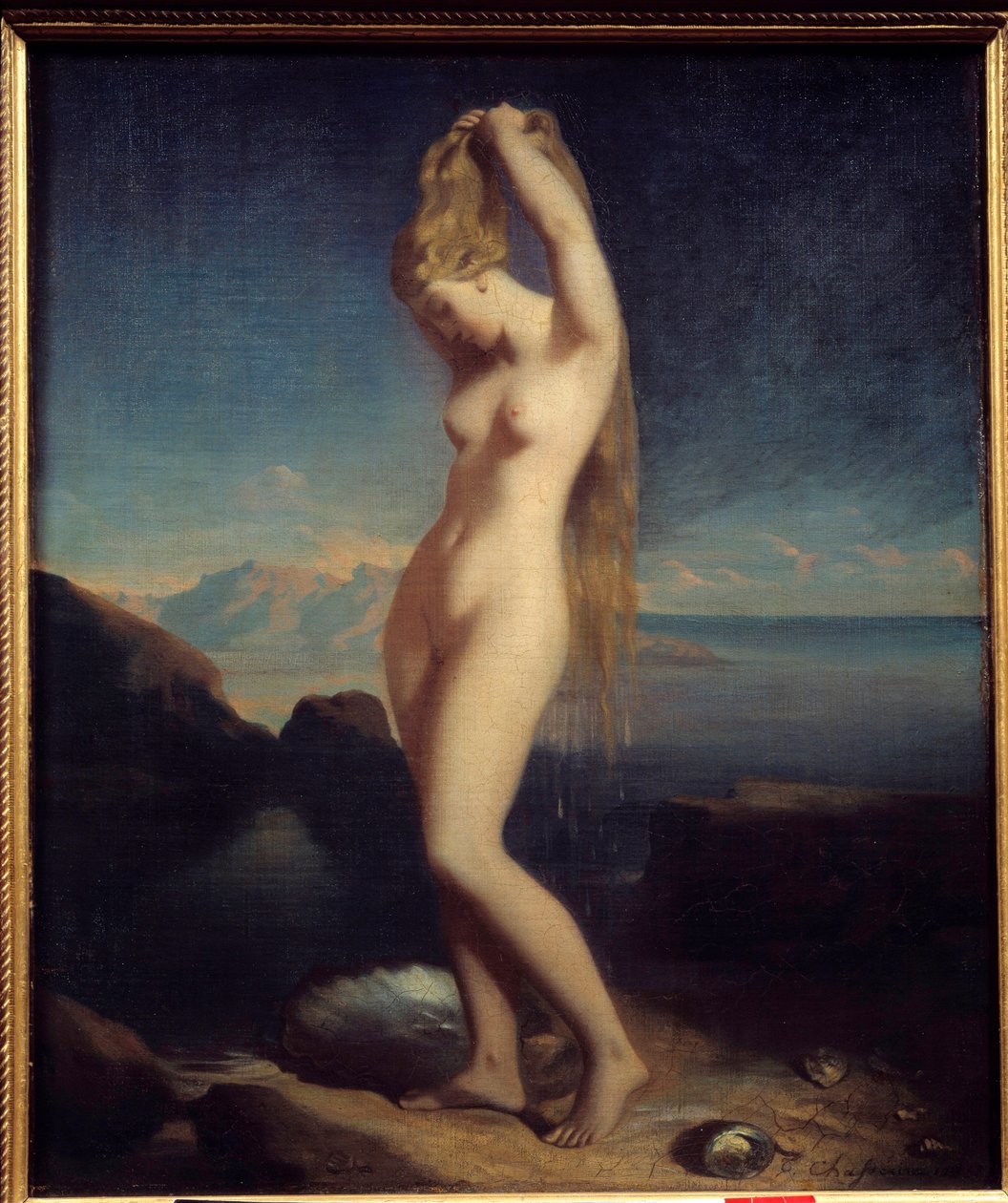 Venus Anadyomene oder Venus Marine von Théodore Chassériau