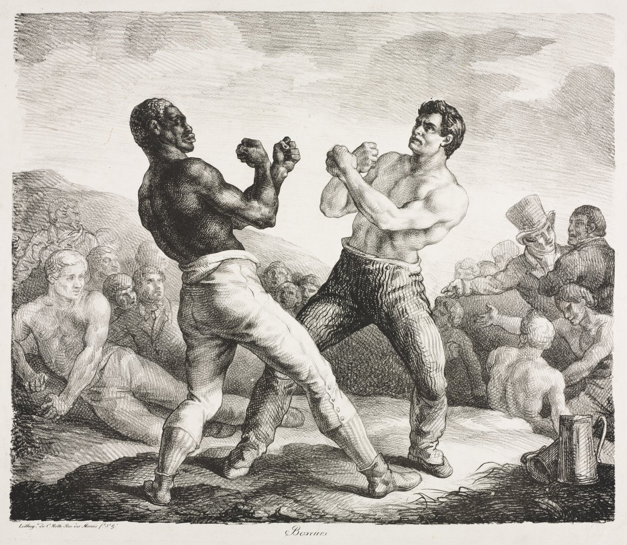 Boxer von Theodore Gericault