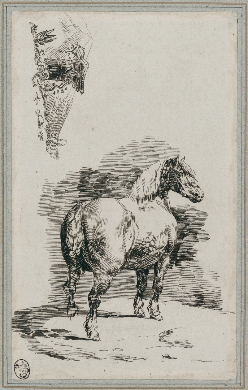 Schimmel von Theodore Gericault
