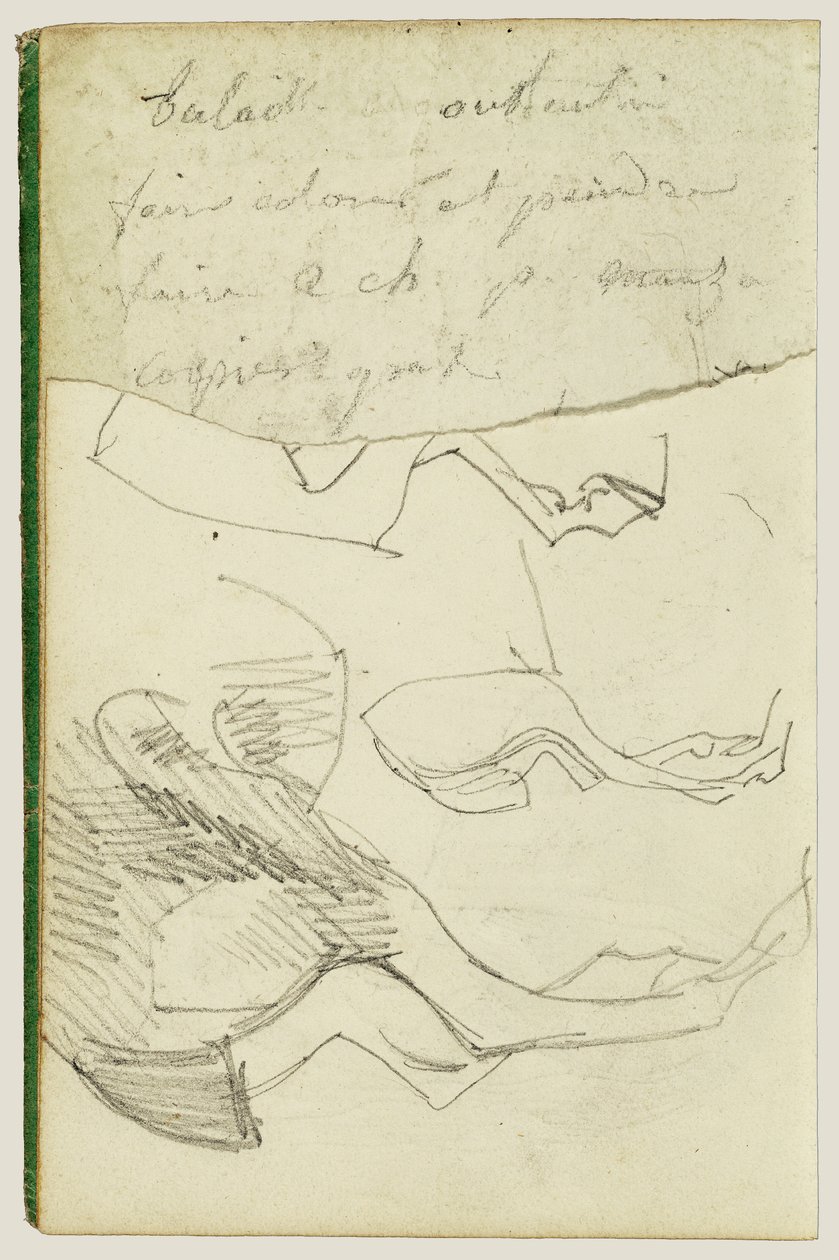 Pferdestudien von Theodore Gericault