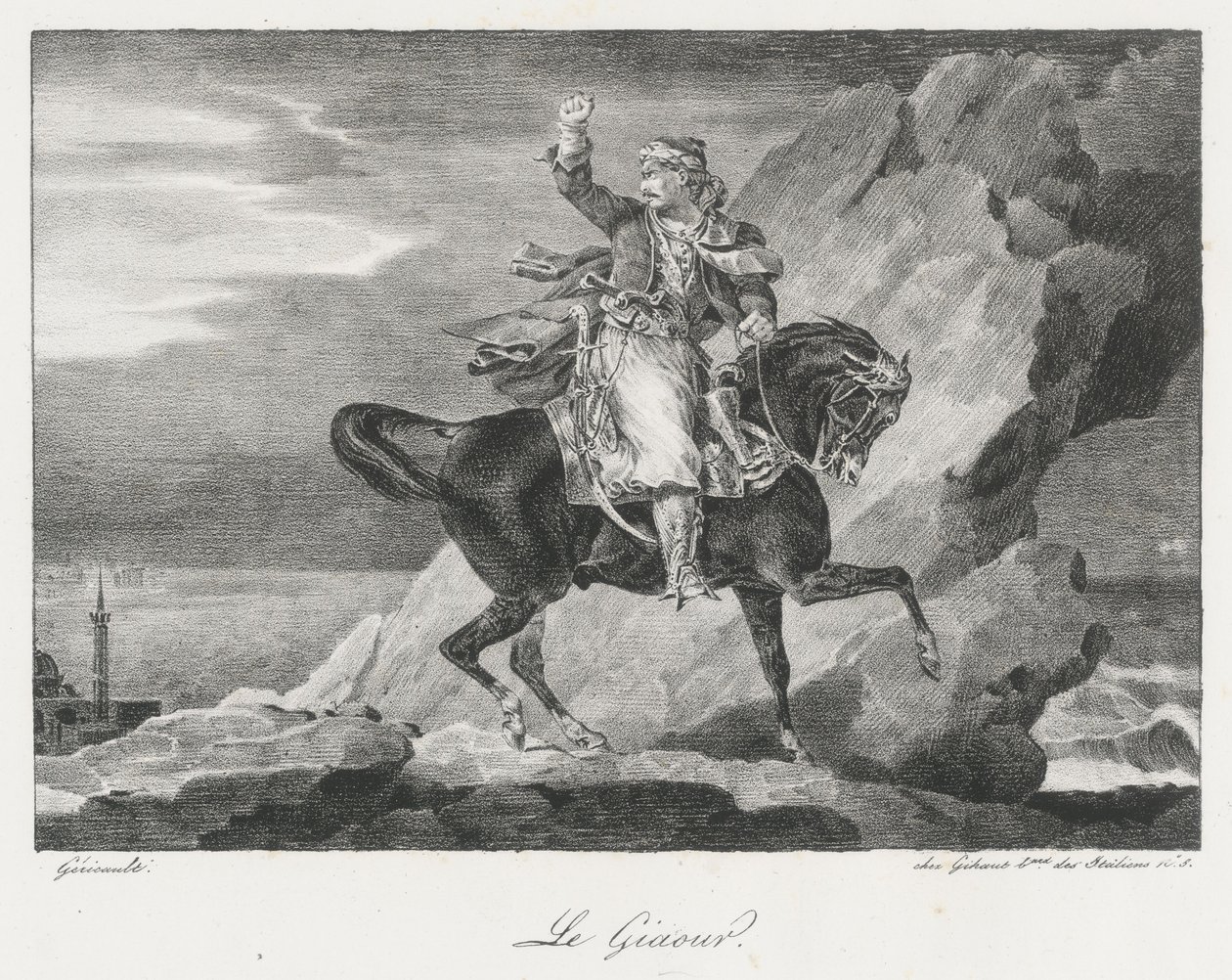 Le Giaour von Theodore Gericault