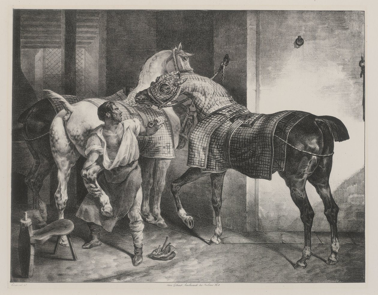Le Maréchal anglais von Theodore Gericault