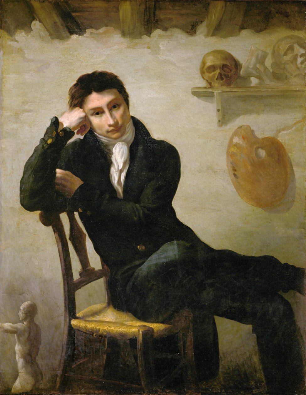 Porträt eines Künstlers in seinem Studio - Porträt von ... von Theodore Gericault