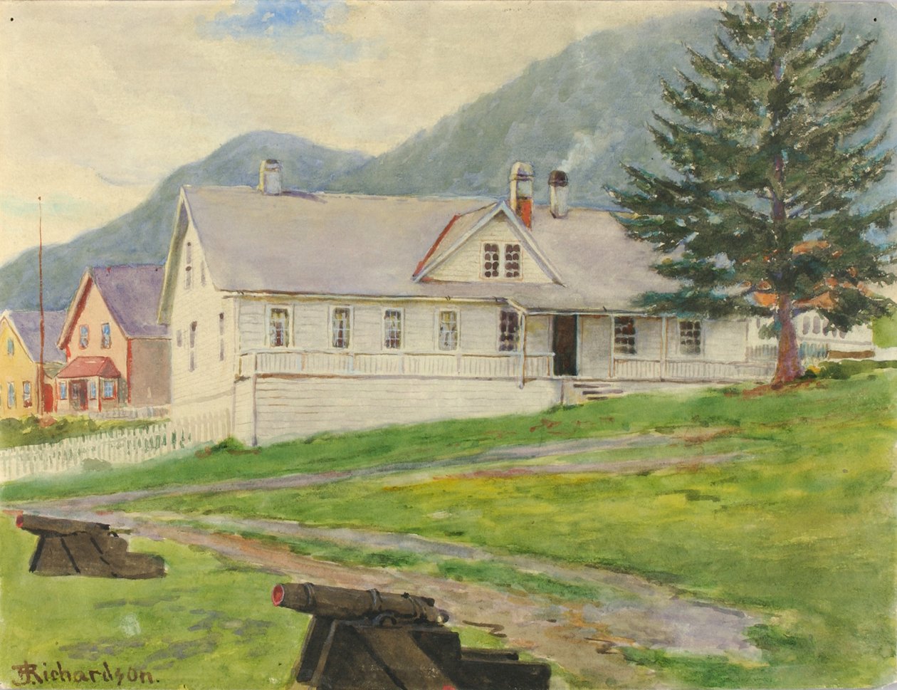 Ehemaliges Gouverneurshaus, Sitka, 1905 von Theodore J. Richardson