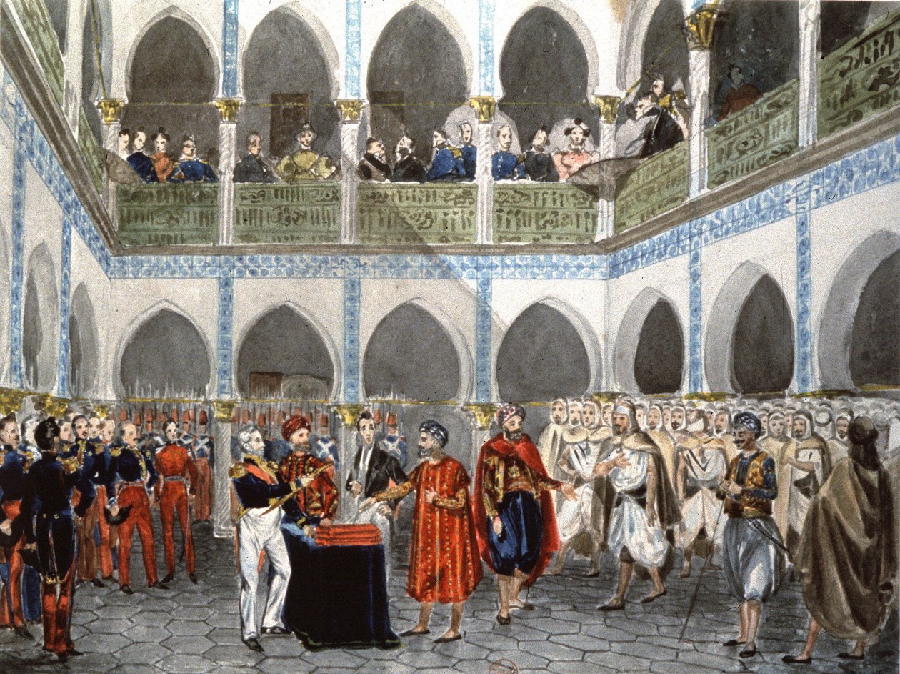 Gouverneur Clauzel in Algier von Theodore Leblanc