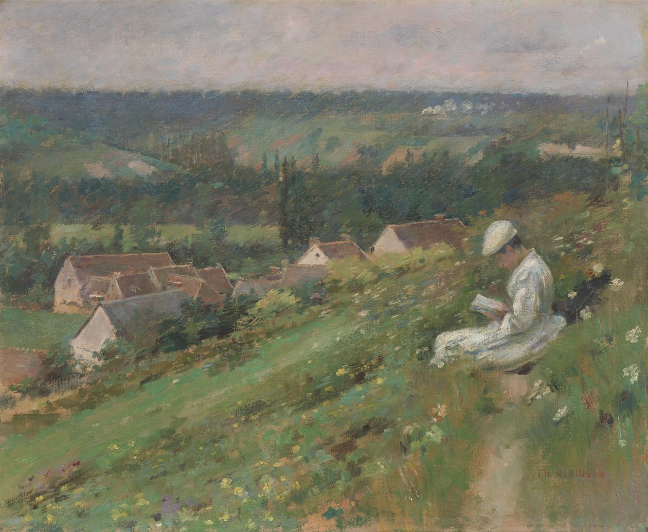 Das Tal von Arconville von Theodore Robinson