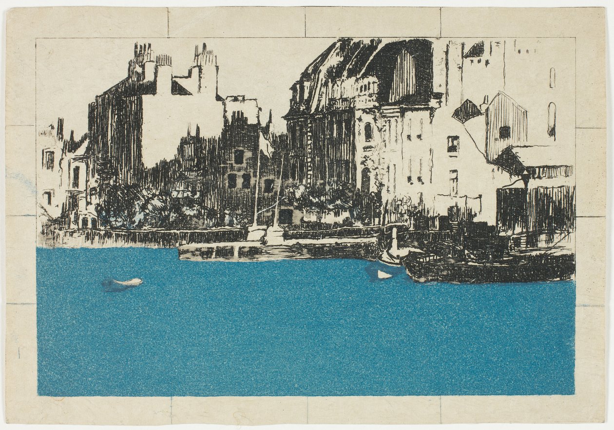 Chelsea-Paläste (Farbversion) von Theodore Roussel