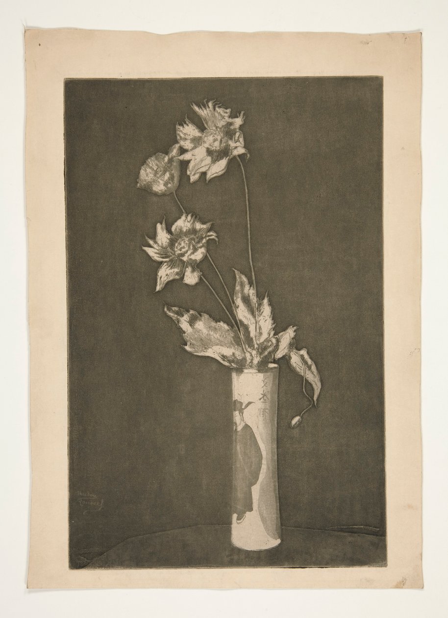 Proof for La Chine (Schwarz-Weiß-Version) von Theodore Roussel