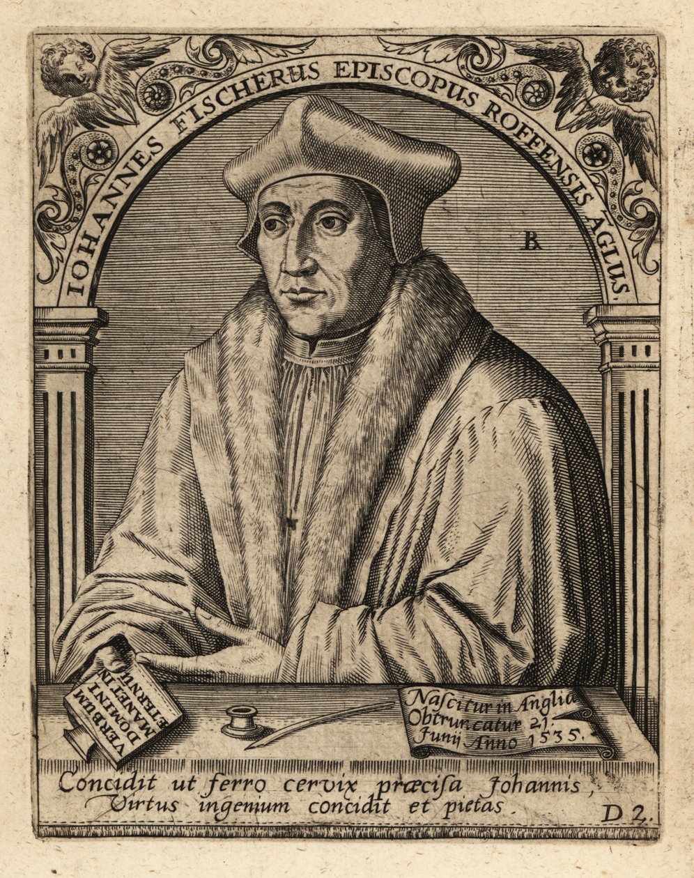 Heiliger John Fisher von Theodore de Bry