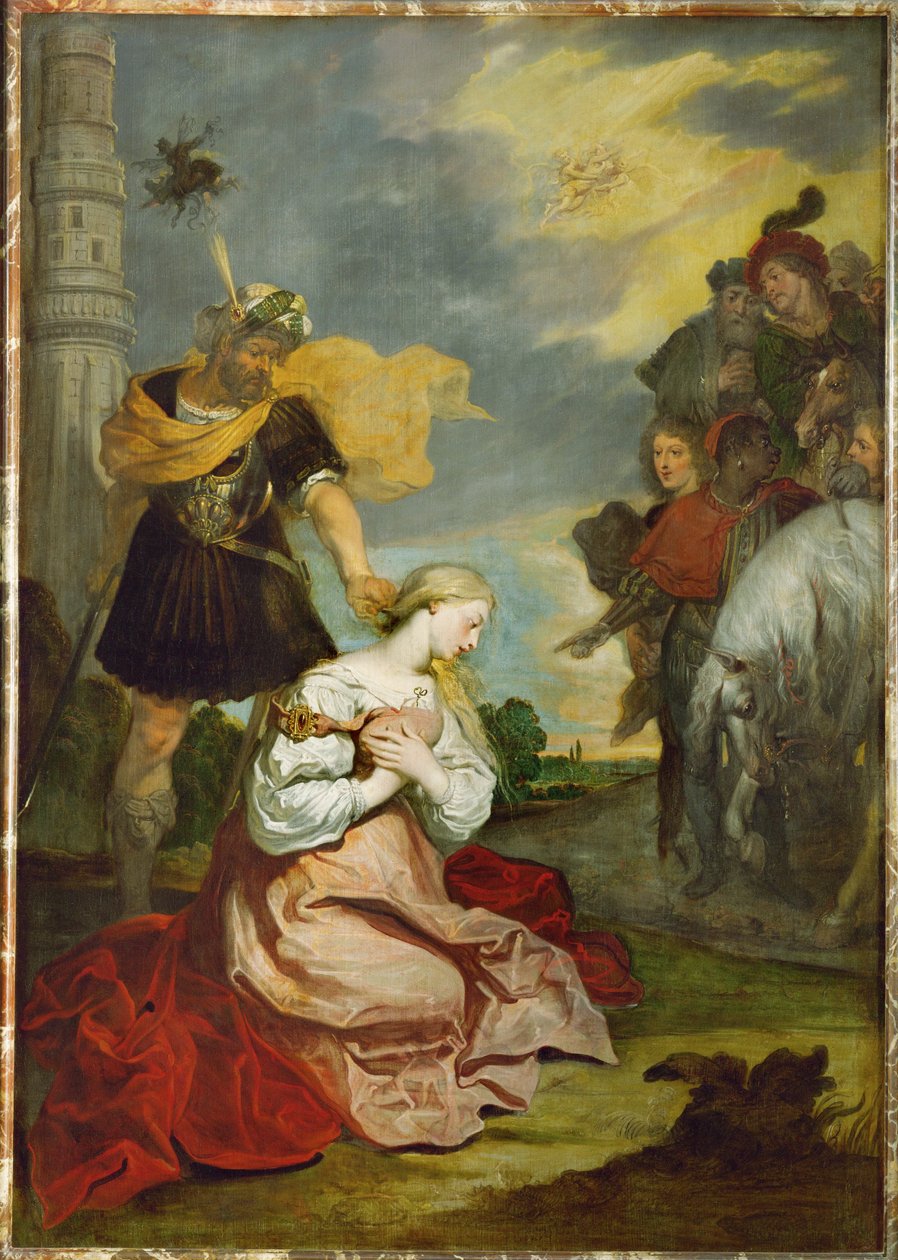 Das Martyrium der Heiligen Barbara von Theodore van Thulden
