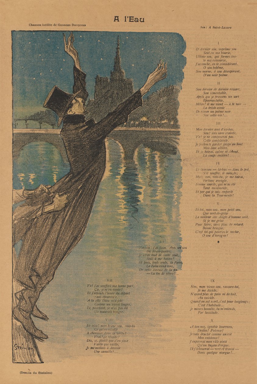 Gil Blas Illustré: Am Wasser (A l