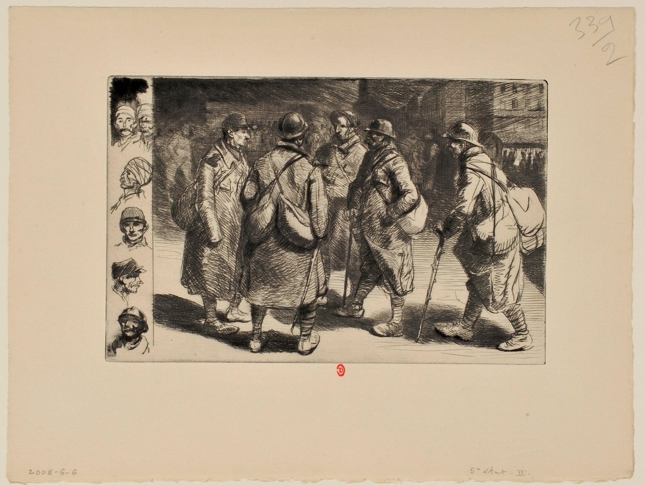 Erlaubnisschein, Nr. 1 von Théophile Alexandre Steinlen