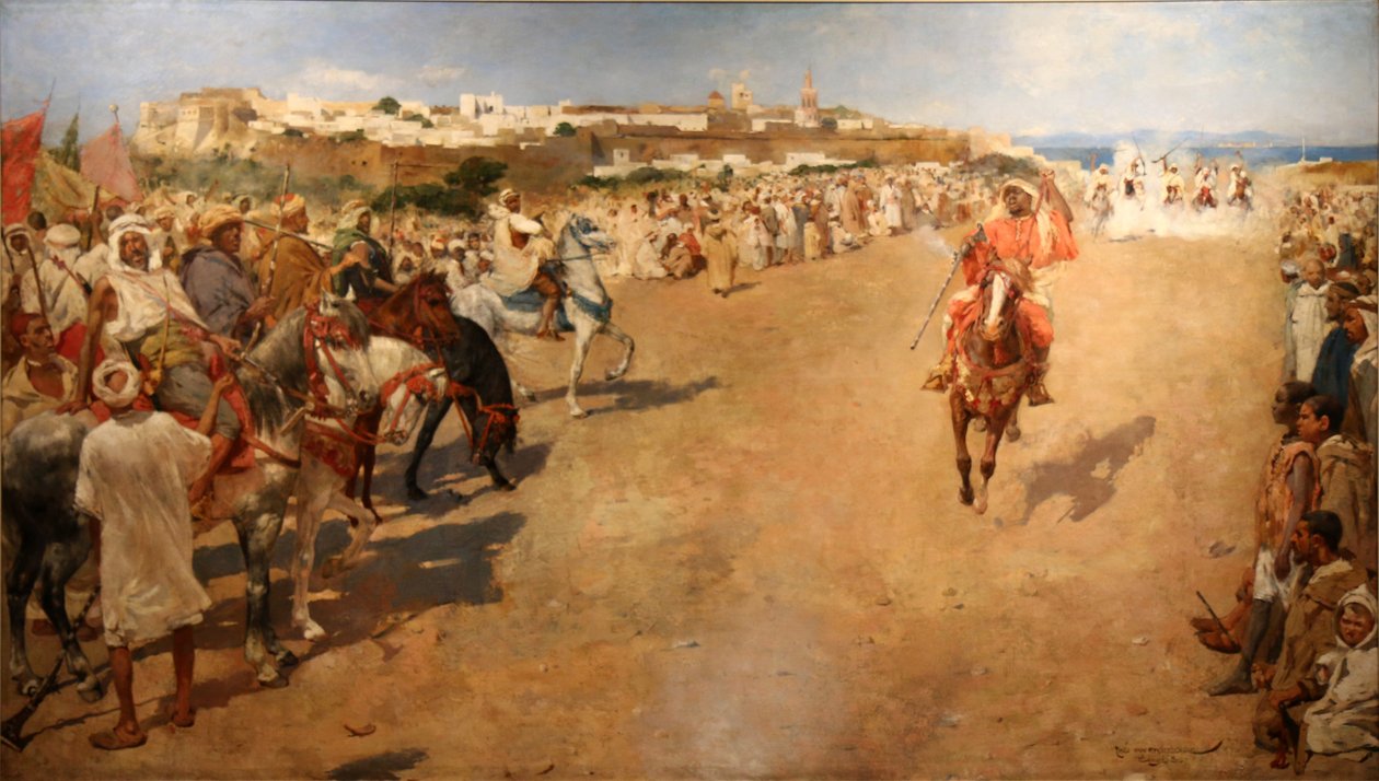 Arabische Fantasie von Théo van Rysselberghe