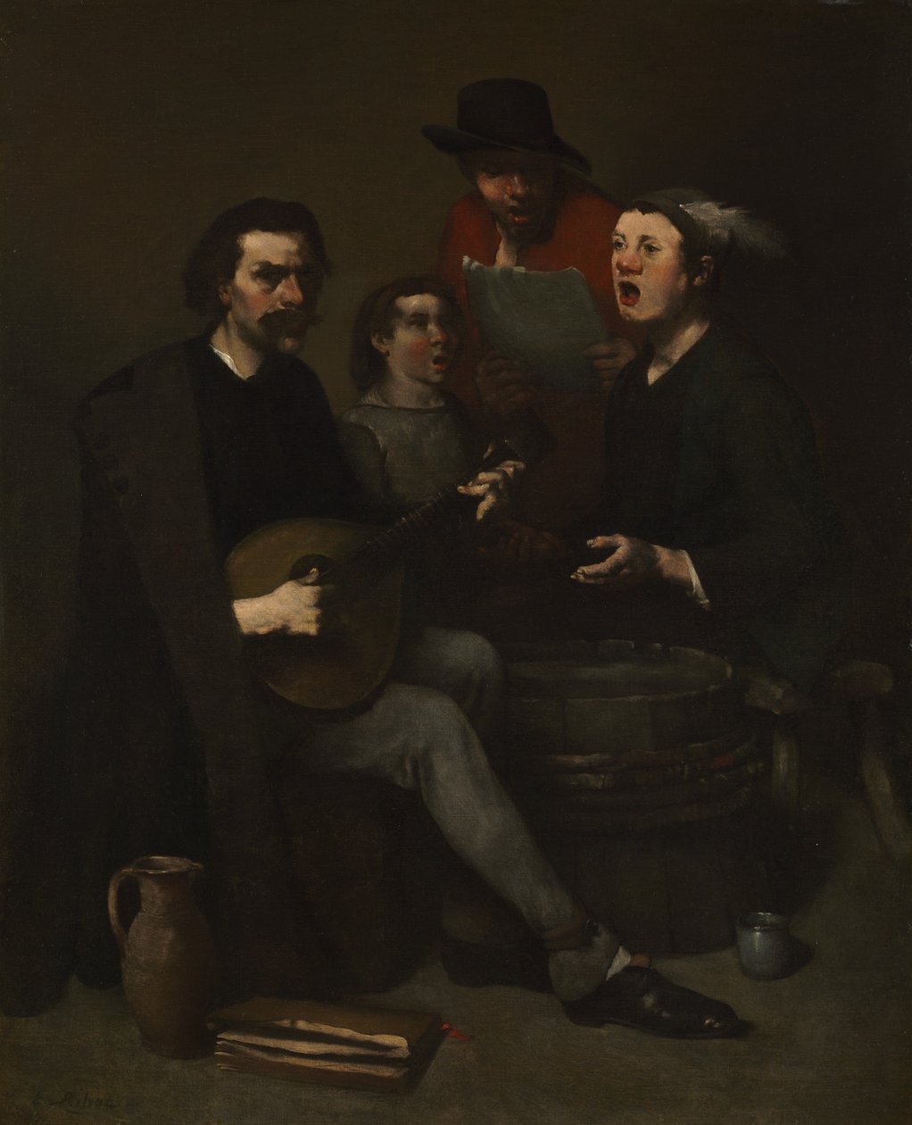 Sänger, 1863-1868 von Auguste Theodule Ribot