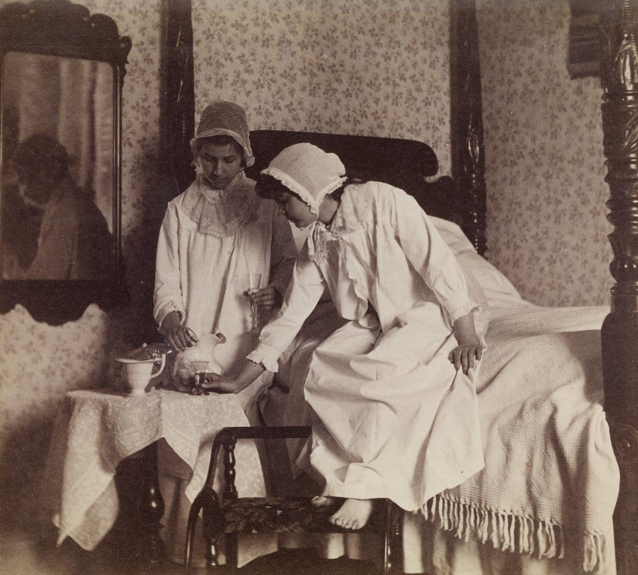 Miss Van Buren und Miss Willoughbly, ca. 1890 von Thomas Eakins