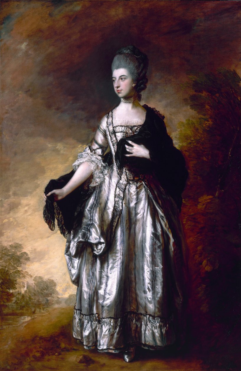 Isabella, Viscountess Molyneux, später Gräfin von Sefton von Thomas Gainsborough