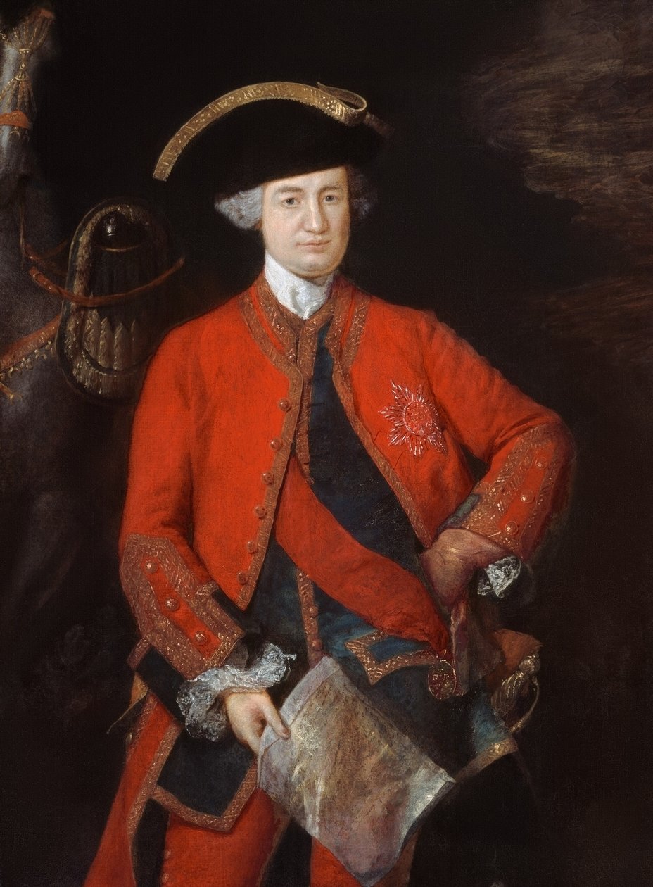 Lord Robert Clive (1725-74) in der Uniform eines Generaloffiziers, ca. 1764 von Thomas Gainsborough