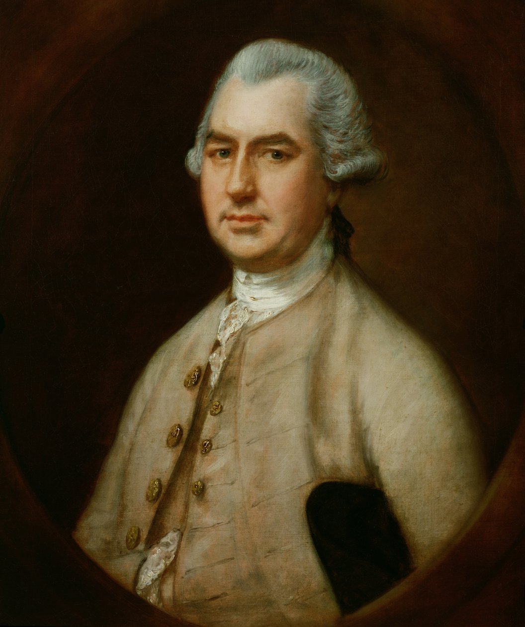 Porträt von Charles Bourchier, 1767 von Thomas Gainsborough