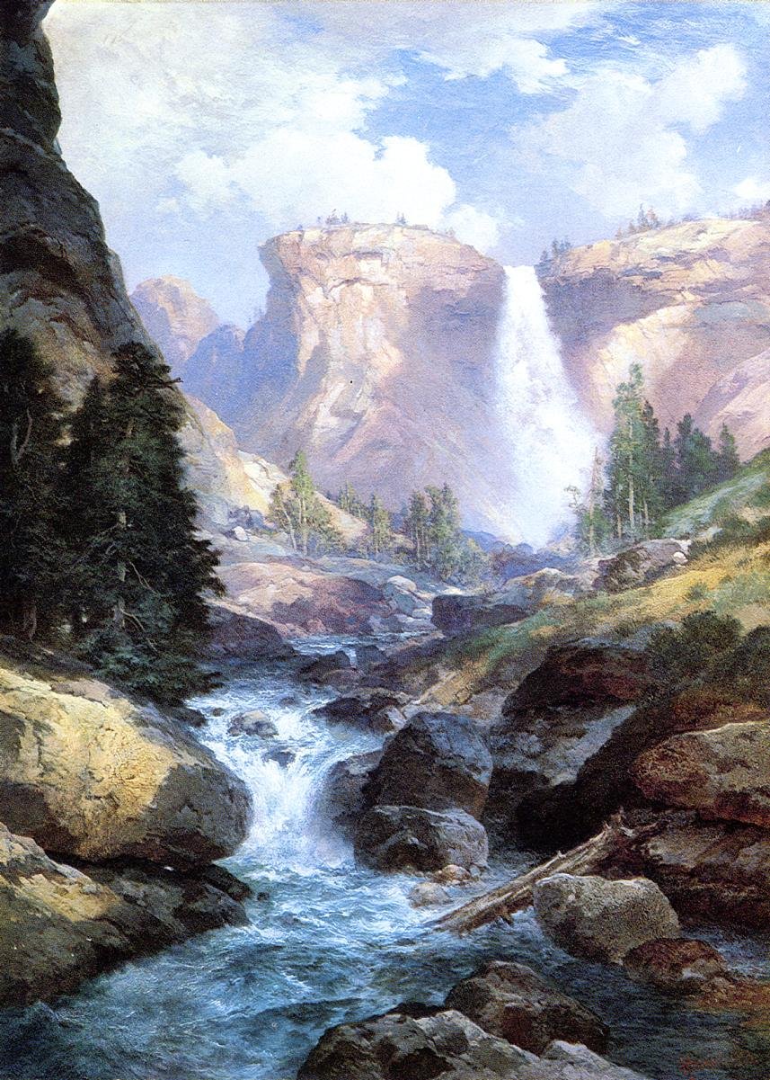 Unter der roten Wand Grand Canyon von Arizona von Thomas Moran