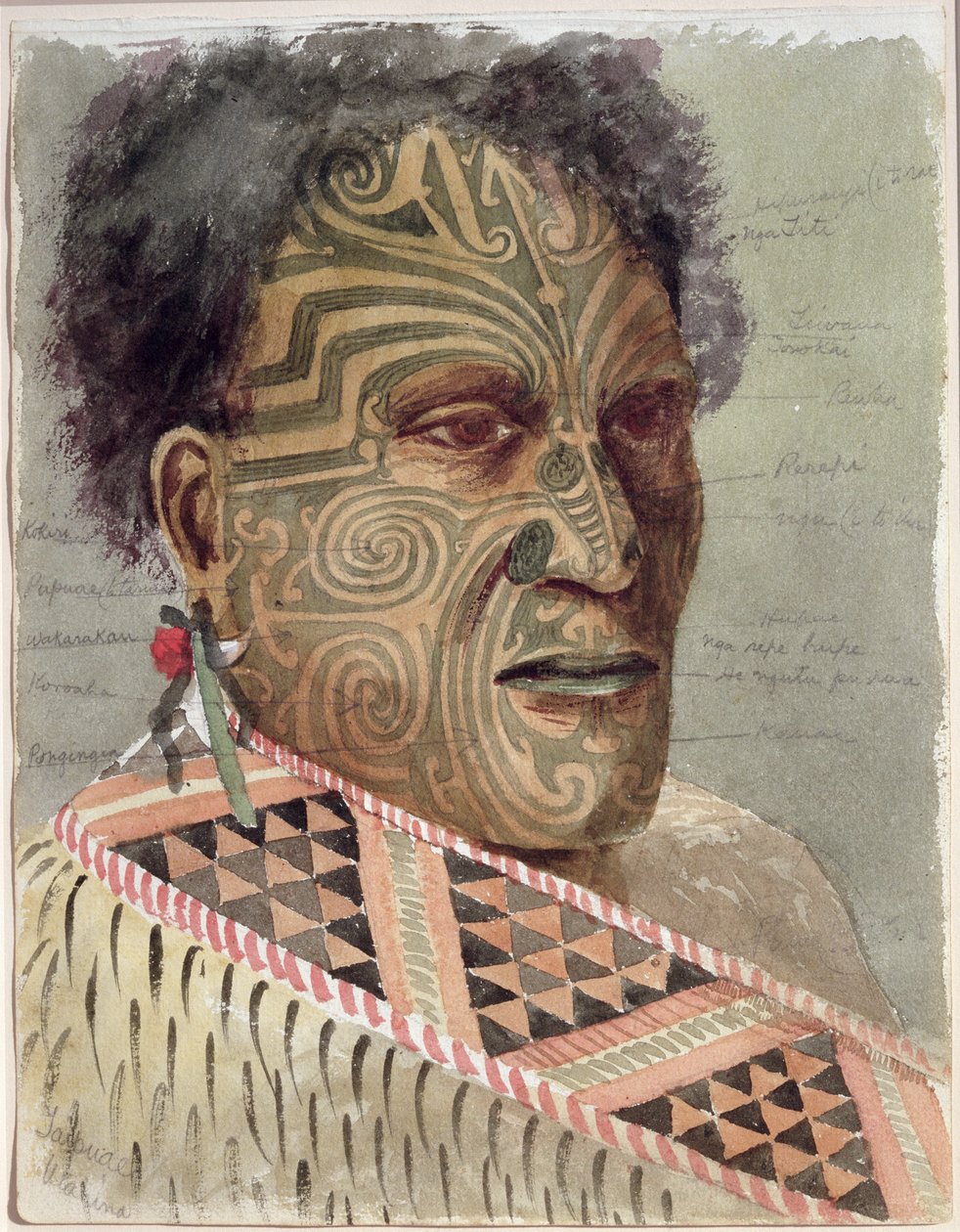 Tapuae, ca. 1900 von Thomas Ryan: hochwertiger Kunstdruck