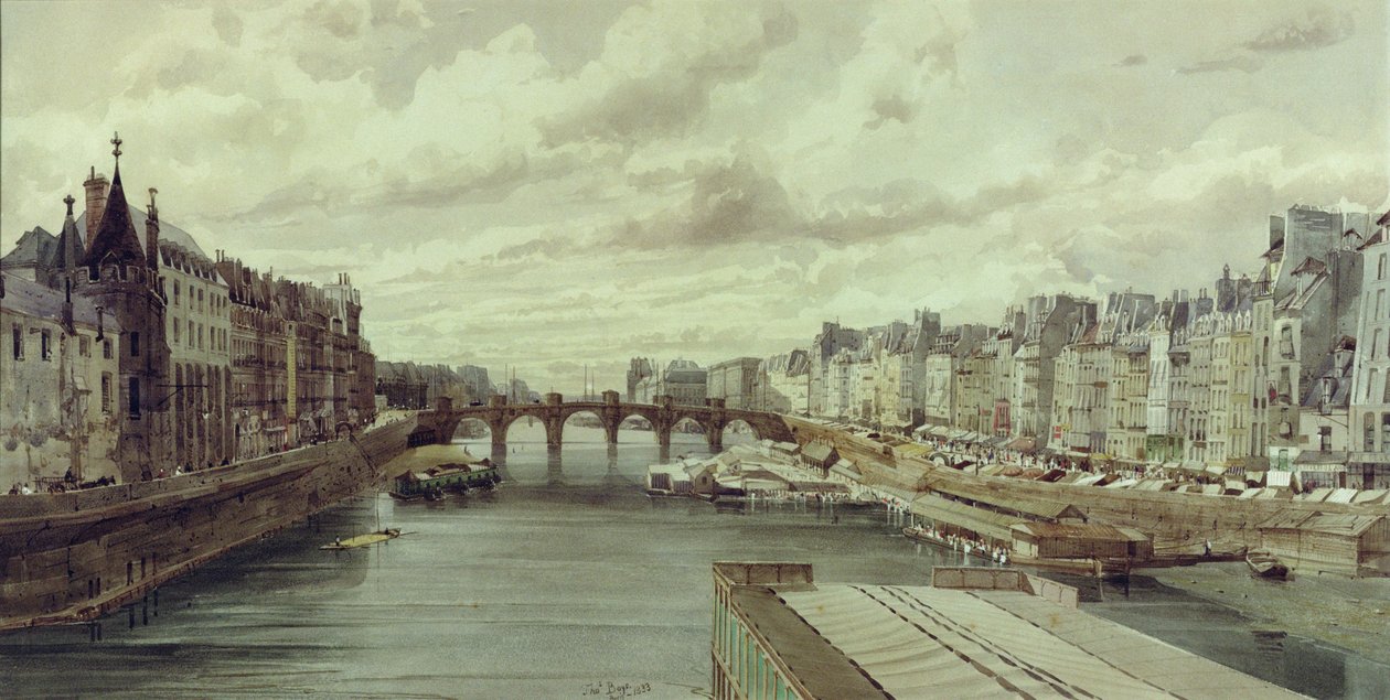 Die Pont Neuf, Paris von Thomas Shotter Boys