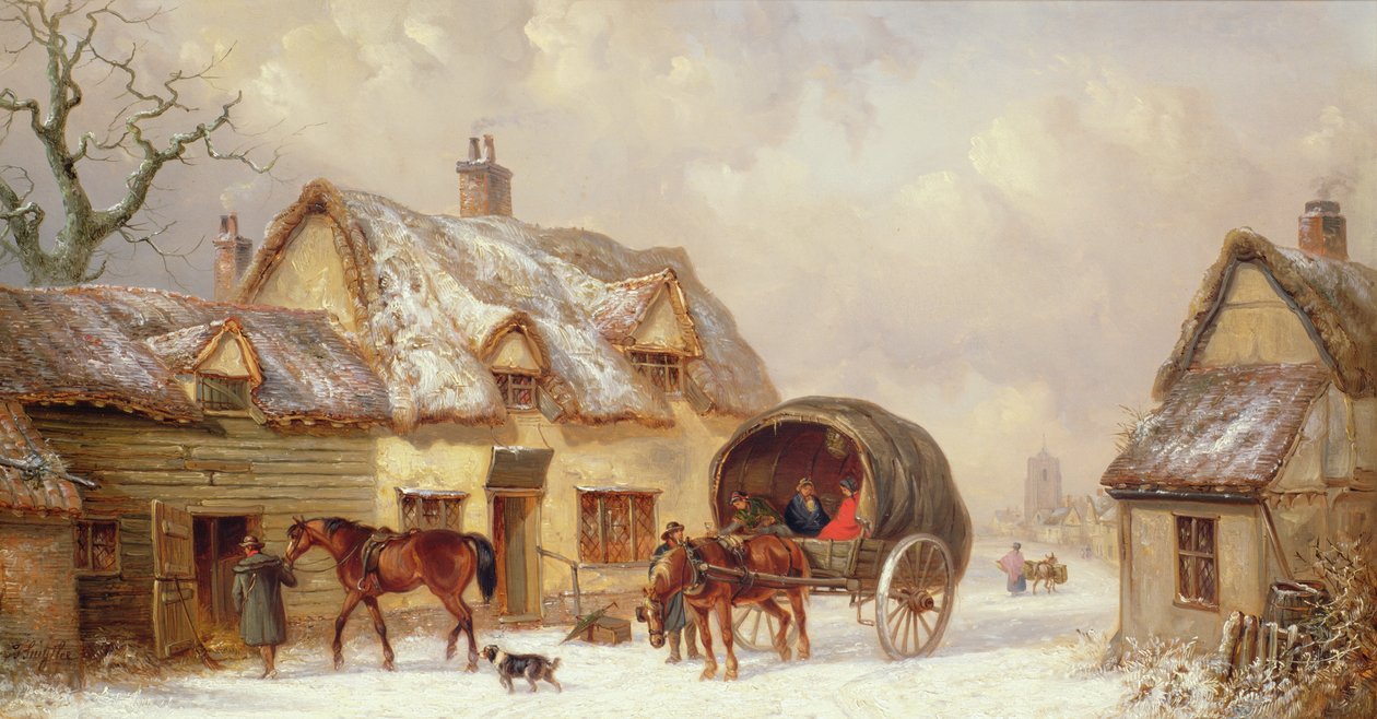 Winterszene von Thomas Smythe